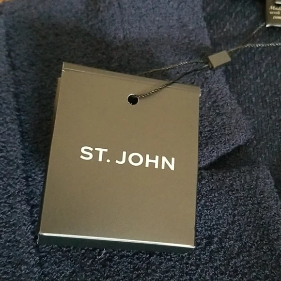NWT $1495 St. John Collection Ana Boucle Knit Jacket